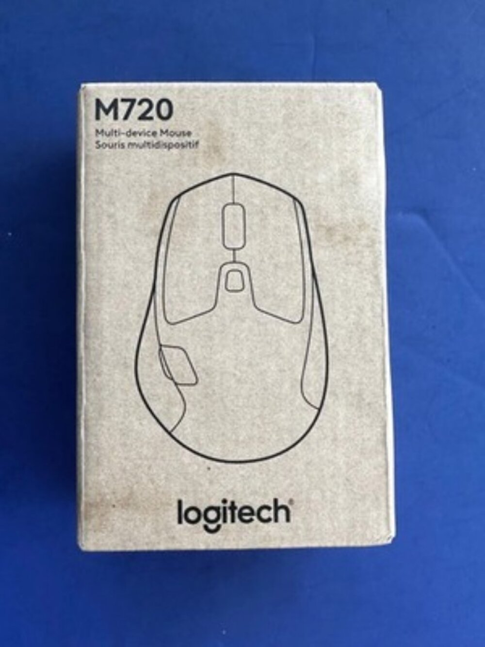 NEW Logitech M720 Triathlon Multi-Device Bluetooth Mouse 910-006036 Black